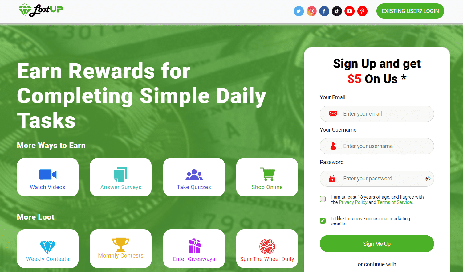 【Paypal 賺錢】 一日5美金Lootup 網路賺錢項目! Lootup 結合網路問卷、玩手遊、看影片兌換Paypal 現金- Joyy 志強