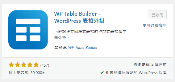 【教學】WP Table Builder好用的Table表格外掛推薦 table外掛, wordpress table, wordpress 表格, wp table builder, wp table builder教學, 表格外掛